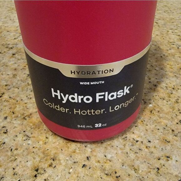 COPY - " NEW COLOR" Hydro Flask Snapper Wide Mouth Beverage Bottle 32oz - Picture 6 of 8